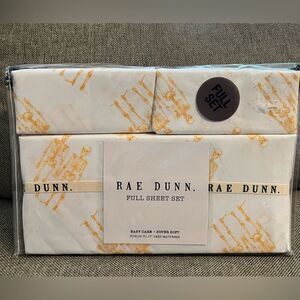 Rae Dunn Skeleton Halloween Full Sheet Set‎